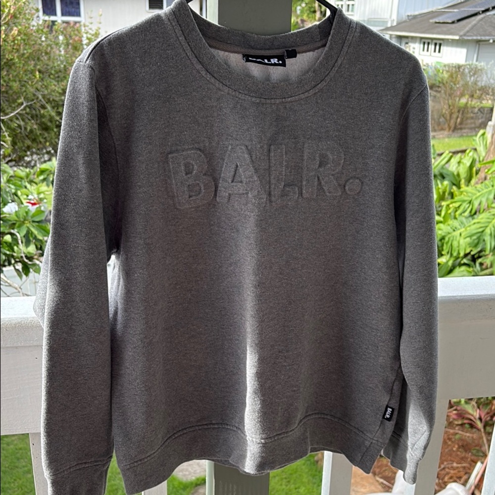 BALR. Mens Gray Sweatshirt
Made in Netherlands